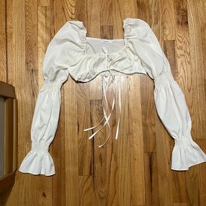 Peppermayo Cropped Blouse